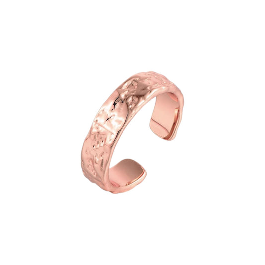 Open Abstract Ring - 925 Silver