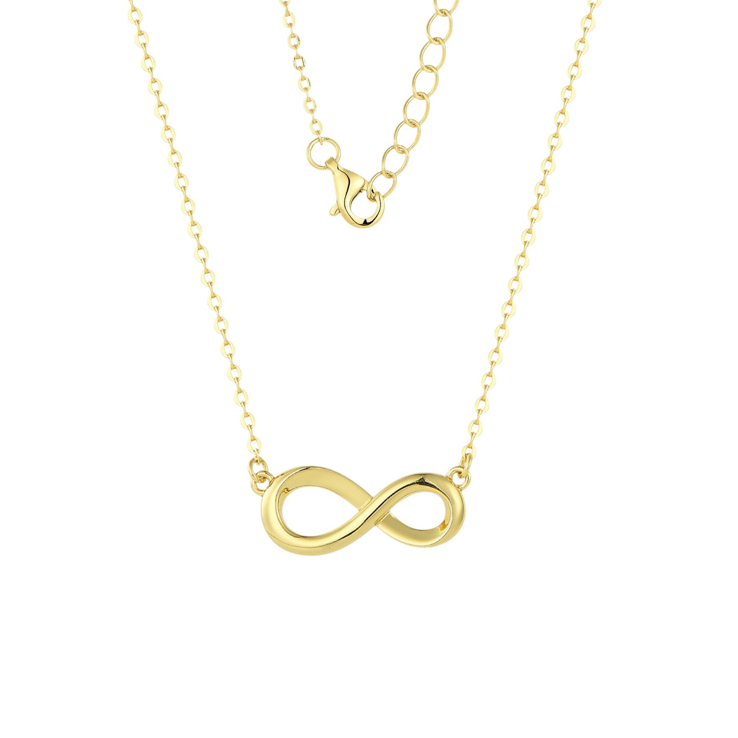 Square Zirconia Necklace - 925 Silver