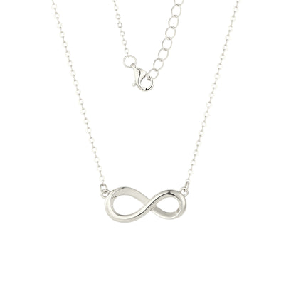 Square Zirconia Necklace - 925 Silver