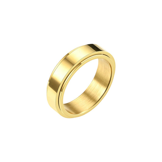 Smooth Classic Rotating Ring - Stainless Steel