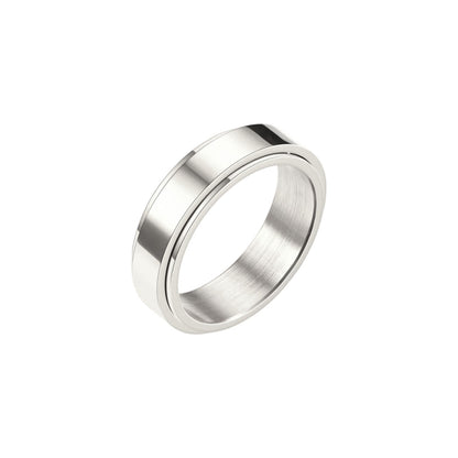 Smooth Classic Rotating Ring - Stainless Steel