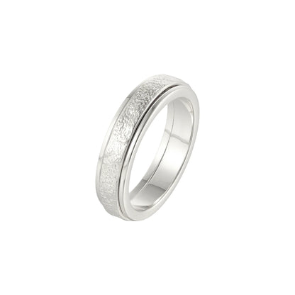 Matte Classic Rotating Ring - Stainless Steel