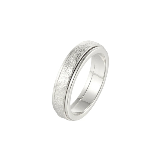Matte Classic Rotating Ring - Stainless Steel