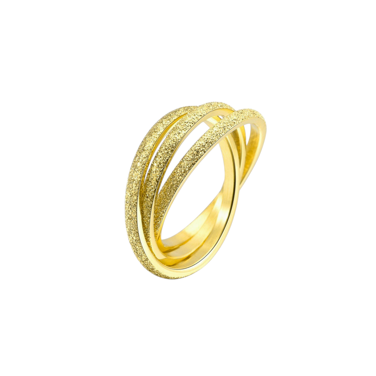 Matter Ineinandergreifender 2 mm Anti-Stress-Ring