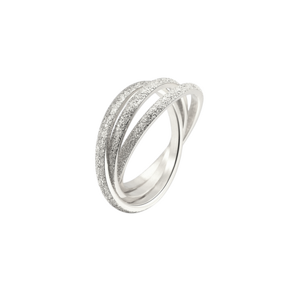 Matter Ineinandergreifender 2 mm Anti-Stress-Ring