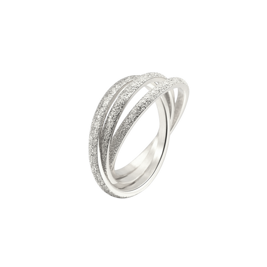 Matter Ineinandergreifender 2 mm Anti-Stress-Ring