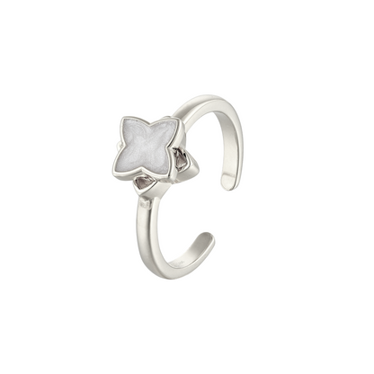 Star Anti-Stress Ring - 925 Silver