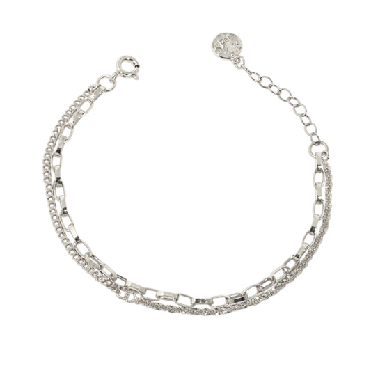 Partner bracelet 925 Sterling silver • Engraving as desired