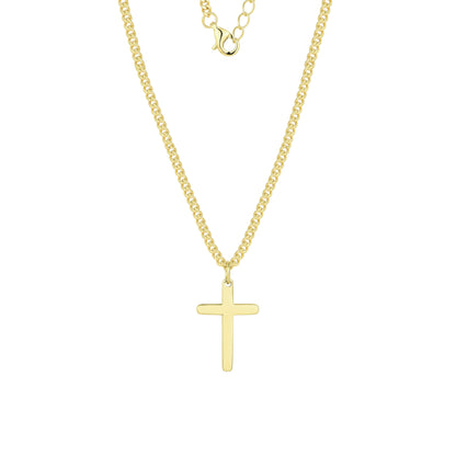 Square Zirconia Necklace - 925 Silver