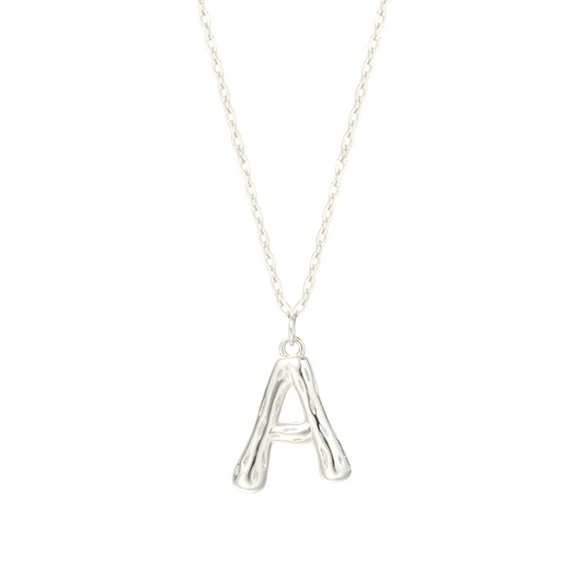 Square Zirconia Necklace - 925 Silver