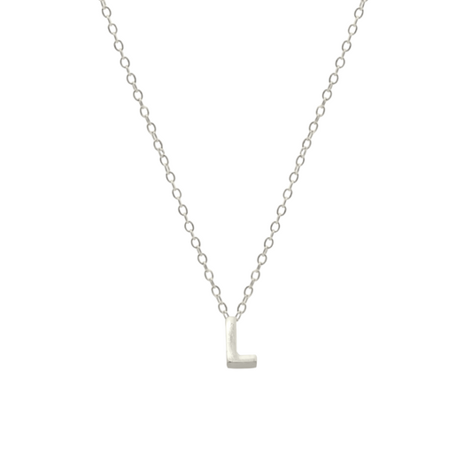 Square Zirconia Necklace - 925 Silver