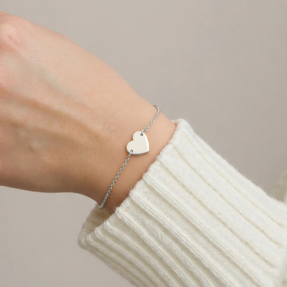 Partner bracelet 925 Sterling silver • Engraving as desired