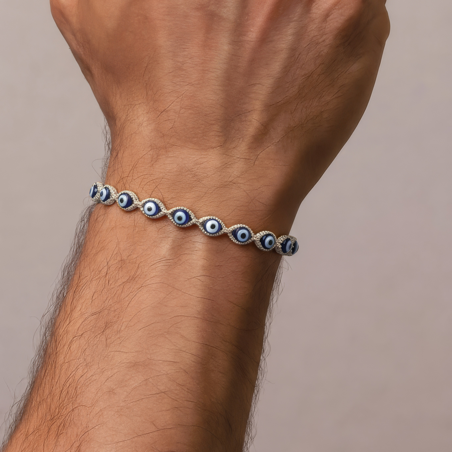 Carlo chain bracelet 6 mm - 925 silver