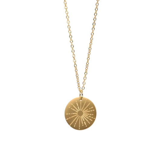 18k Silver Cross Necklace Gold