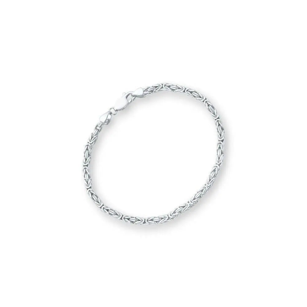 Königsarmband 2,5mm - 925 Silber Schmuckmeer