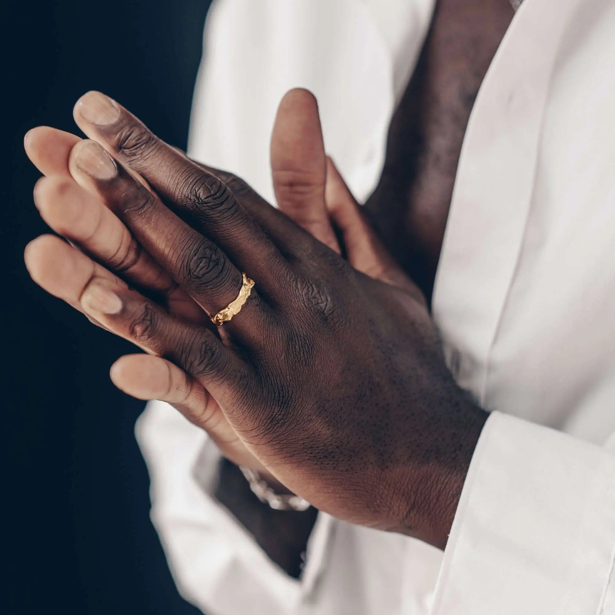 Texture Ring • 925 Sterling Silber Vielring