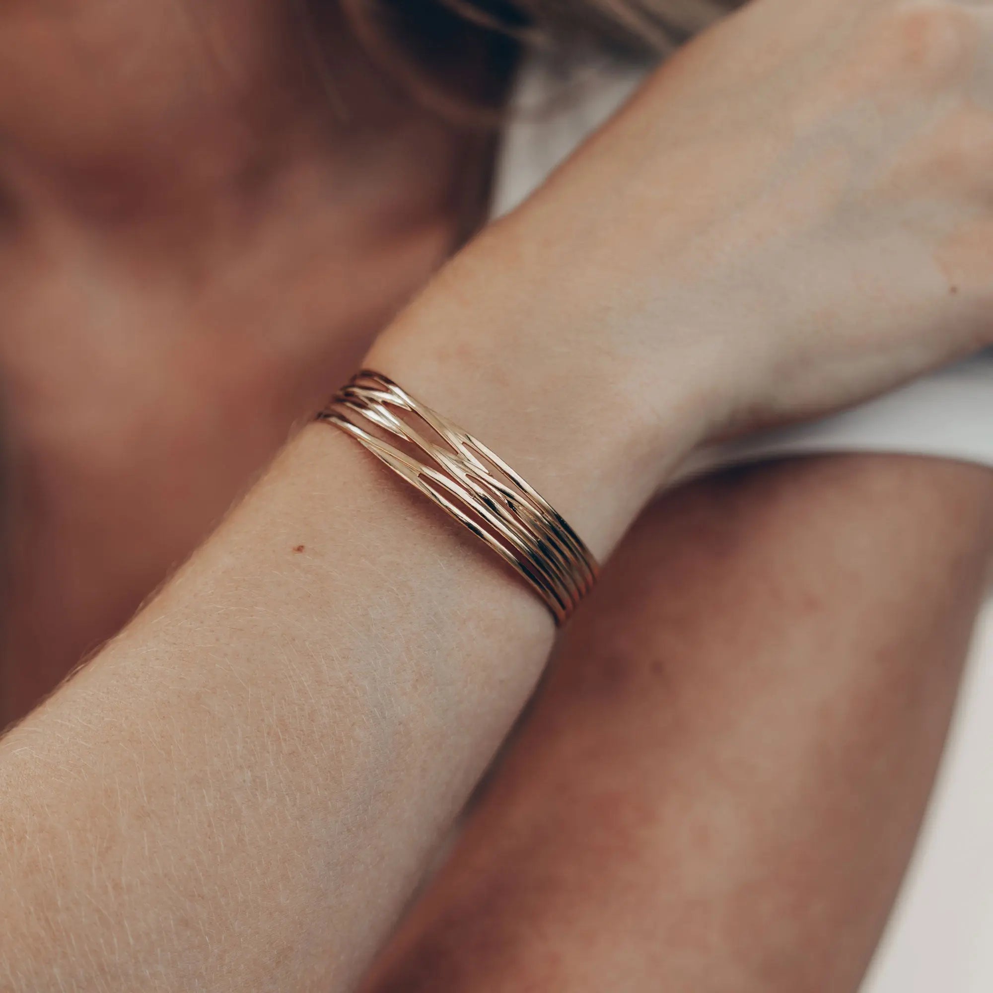 Doubel Layerd Armreifen Vielring