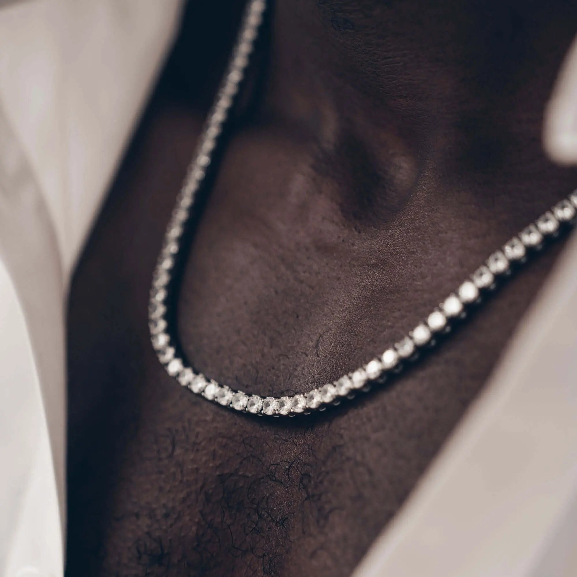 Tennis Halskette • Kristall Chain Vielring