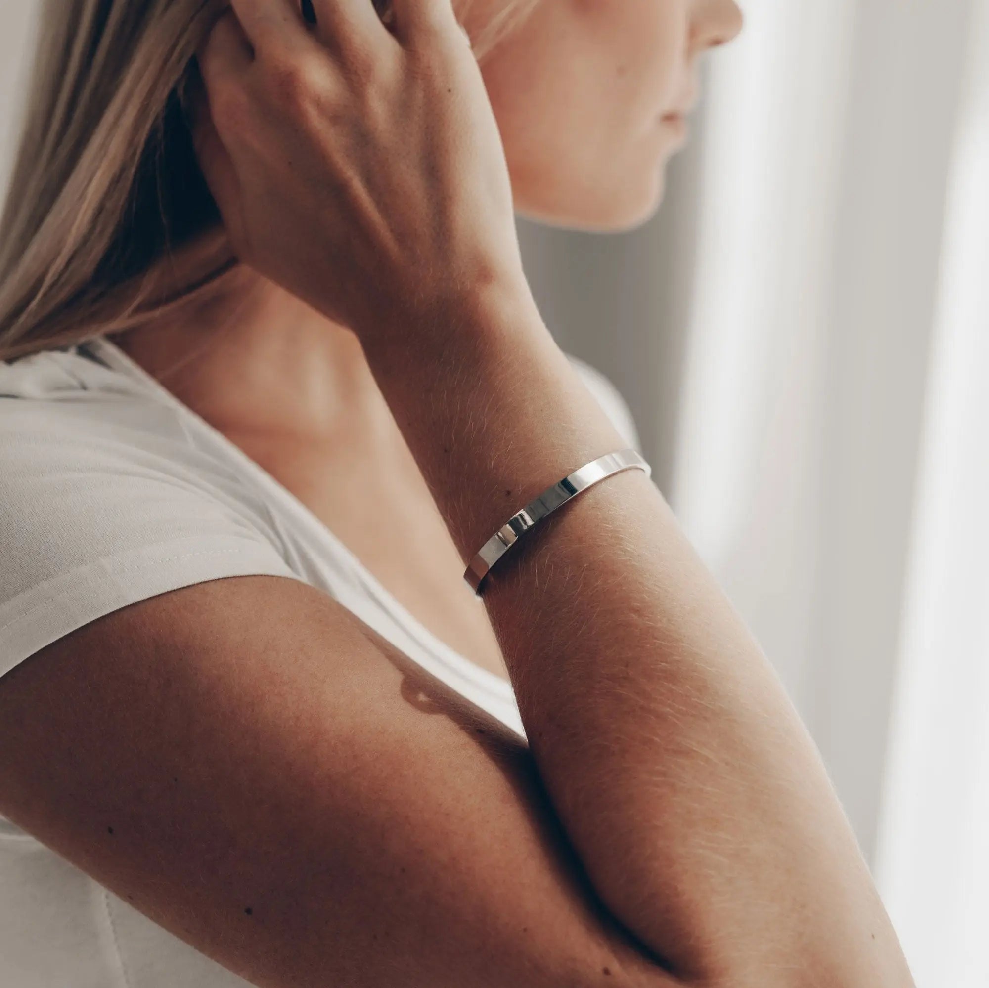 Basic Armreifen • Edelstahl Vielring