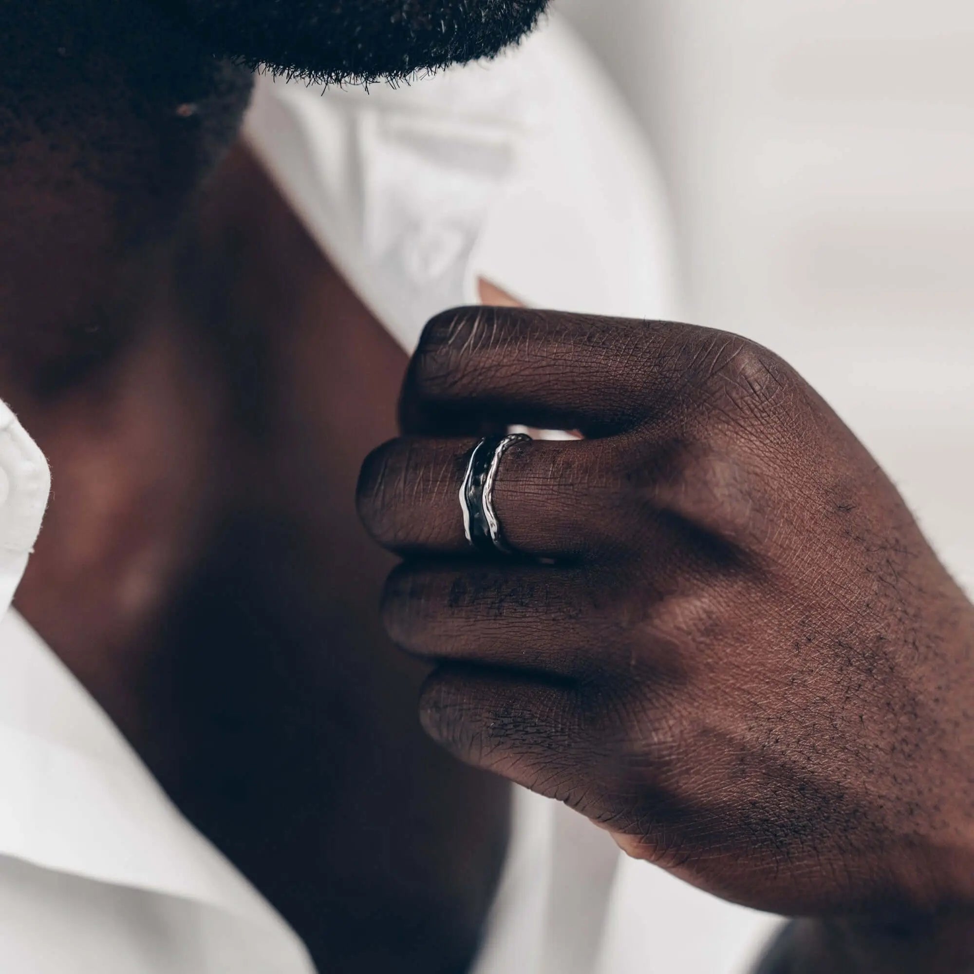 Stone Ring • 925 Sterling Silber Vielring