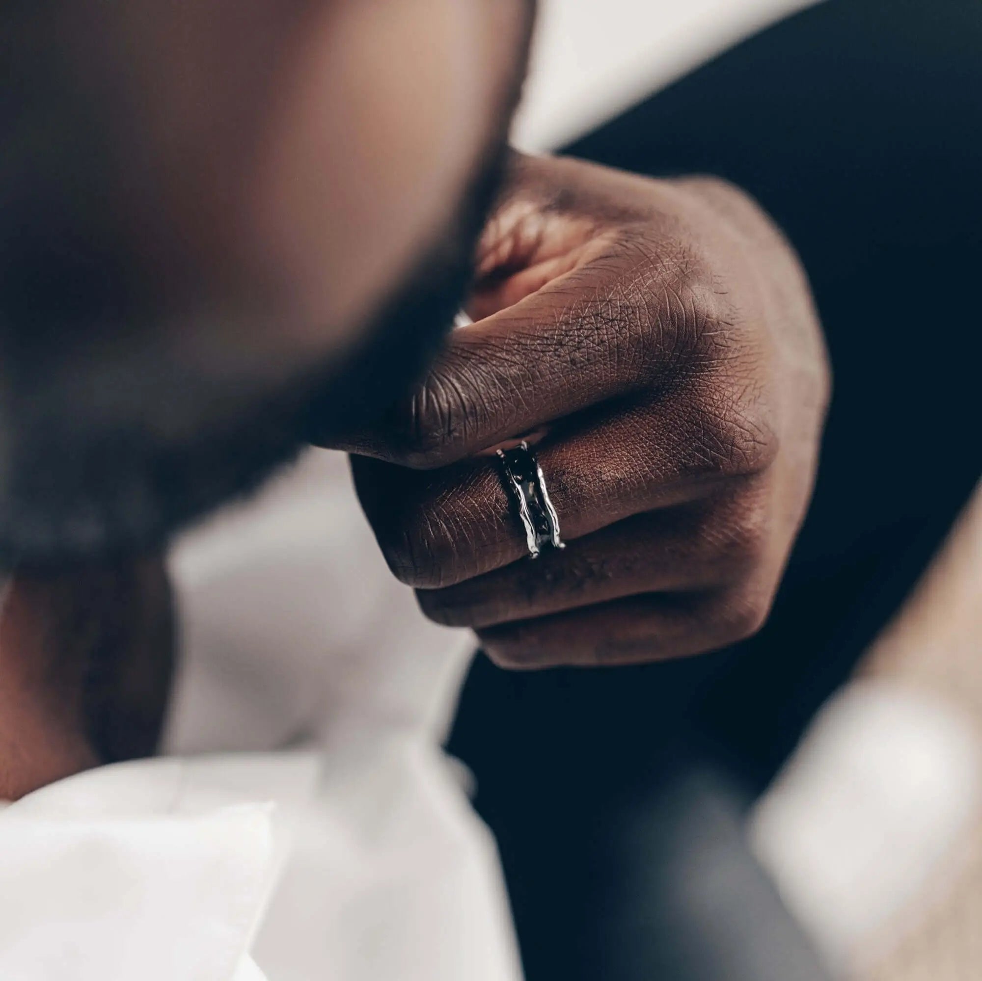 Stone Ring • 925 Sterling Silber Vielring