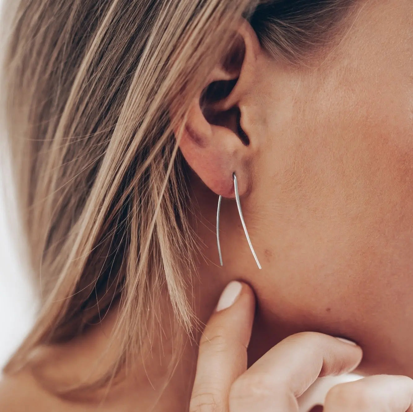 Fadenohrringe • Stainless Steel Vielring