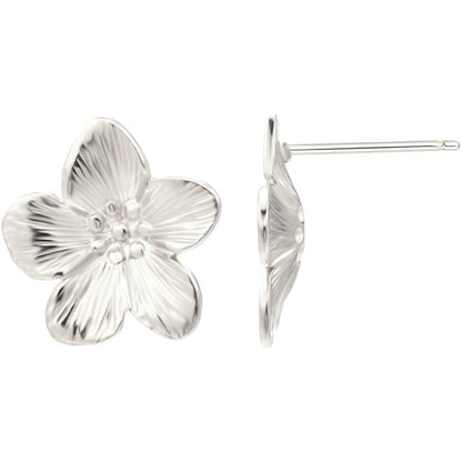 Dainty crystal hoop earrings • Zirconia crystals