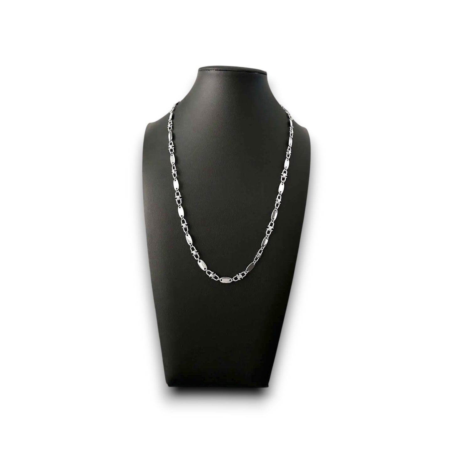 Plate chain 6mm - 925 silver