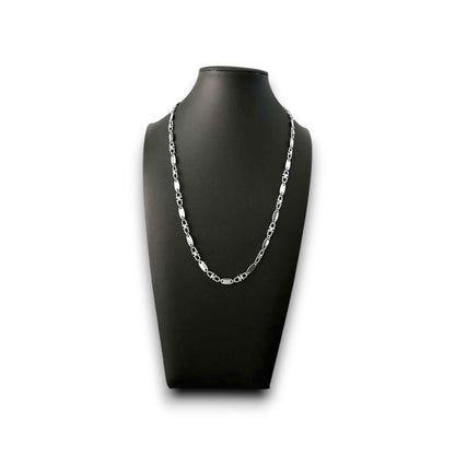Plate chain 6mm - 925 silver