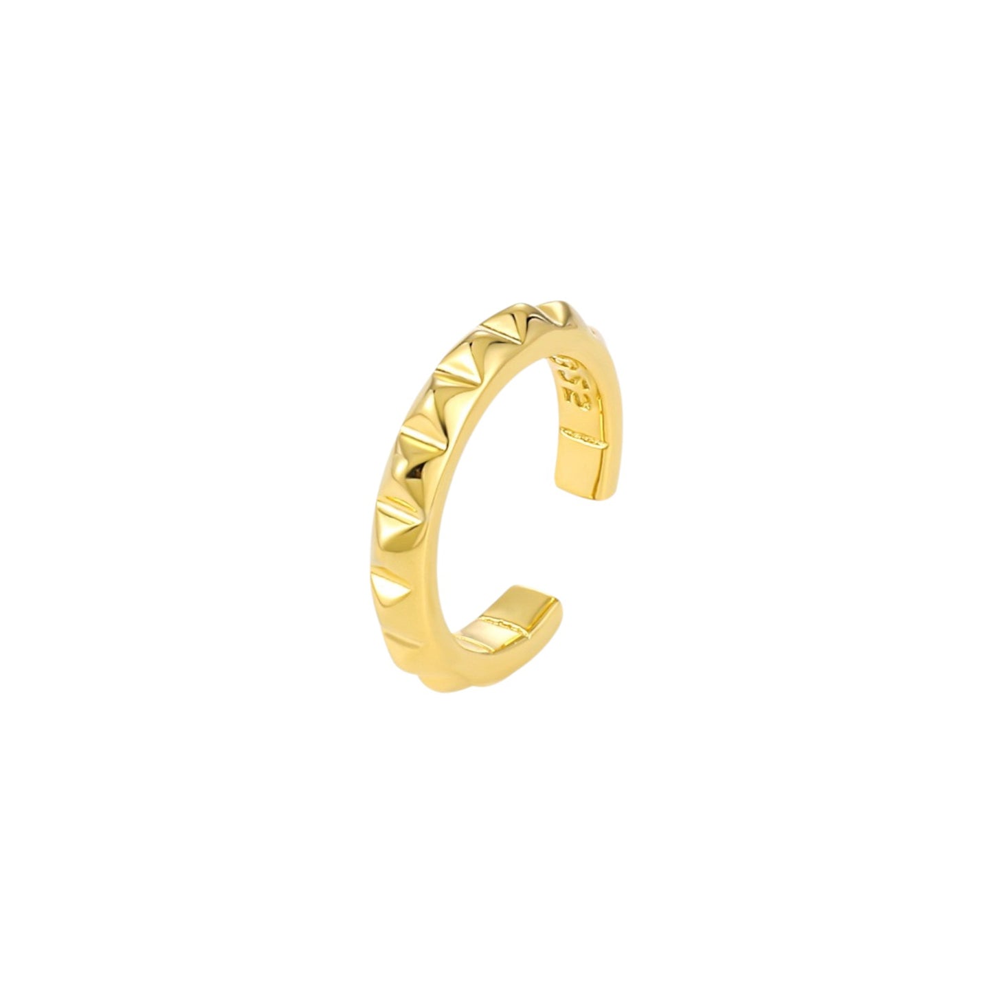 Hoop Ear Cuff 925 Sterling Silver - 0.6-0.9 mm thickness