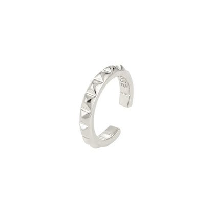 Hoop Ear Cuff 925 Sterling Silver - 0.6-0.9 mm thickness