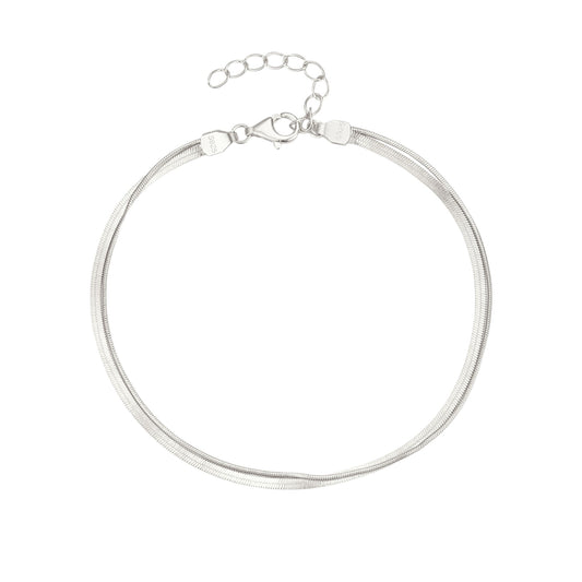 Partner bracelet 925 Sterling silver • Engraving as desired