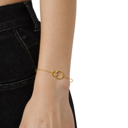 Partner bracelet 925 Sterling silver • Engraving as desired