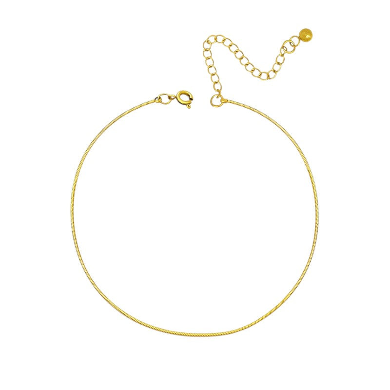 herringbone anklet