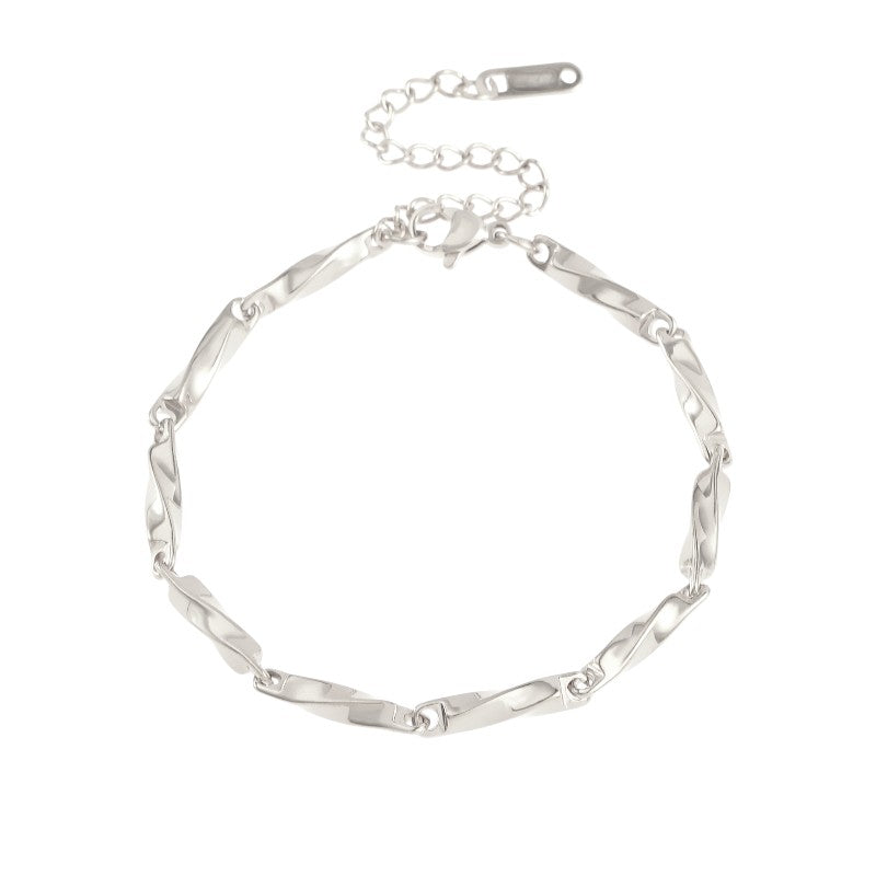 herringbone anklet