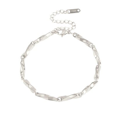 herringbone anklet