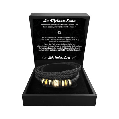 "To my husband" personalized infinity bracelet