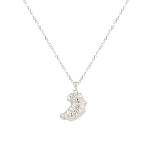 Square Zirconia Necklace - 925 Silver