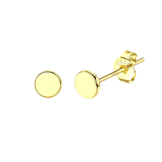 Rose stud earrings - 925 Sterling Silver