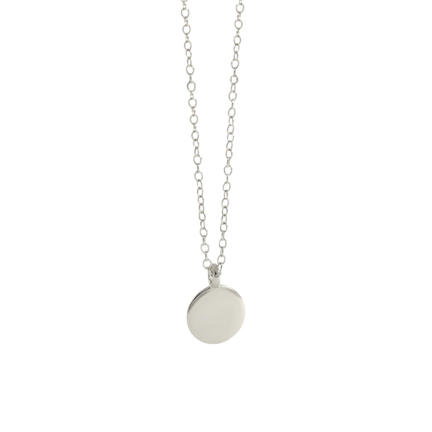 Square Zirconia Necklace - 925 Silver