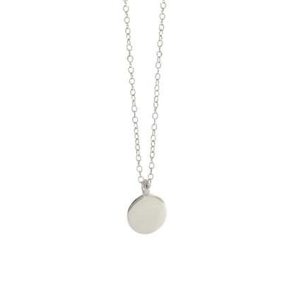 Square Zirconia Necklace - 925 Silver