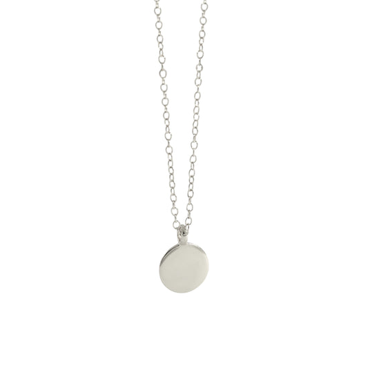 Square Zirconia Necklace - 925 Silver