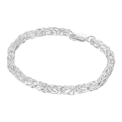 King's bracelet 5 mm - 925 silver