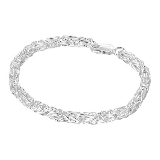 King's bracelet 5 mm - 925 silver