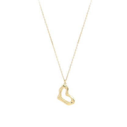 Square Zirconia Necklace - 925 Silver
