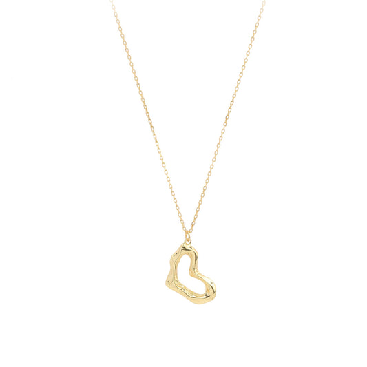 Square Zirconia Necklace - 925 Silver
