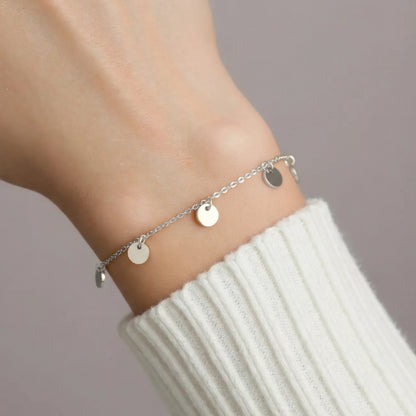 Partner bracelet 925 Sterling silver • Engraving as desired