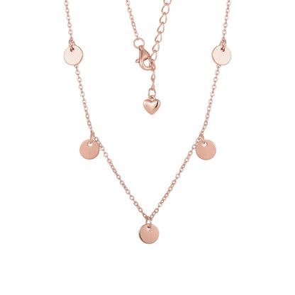 18k Silver Cross Necklace Gold