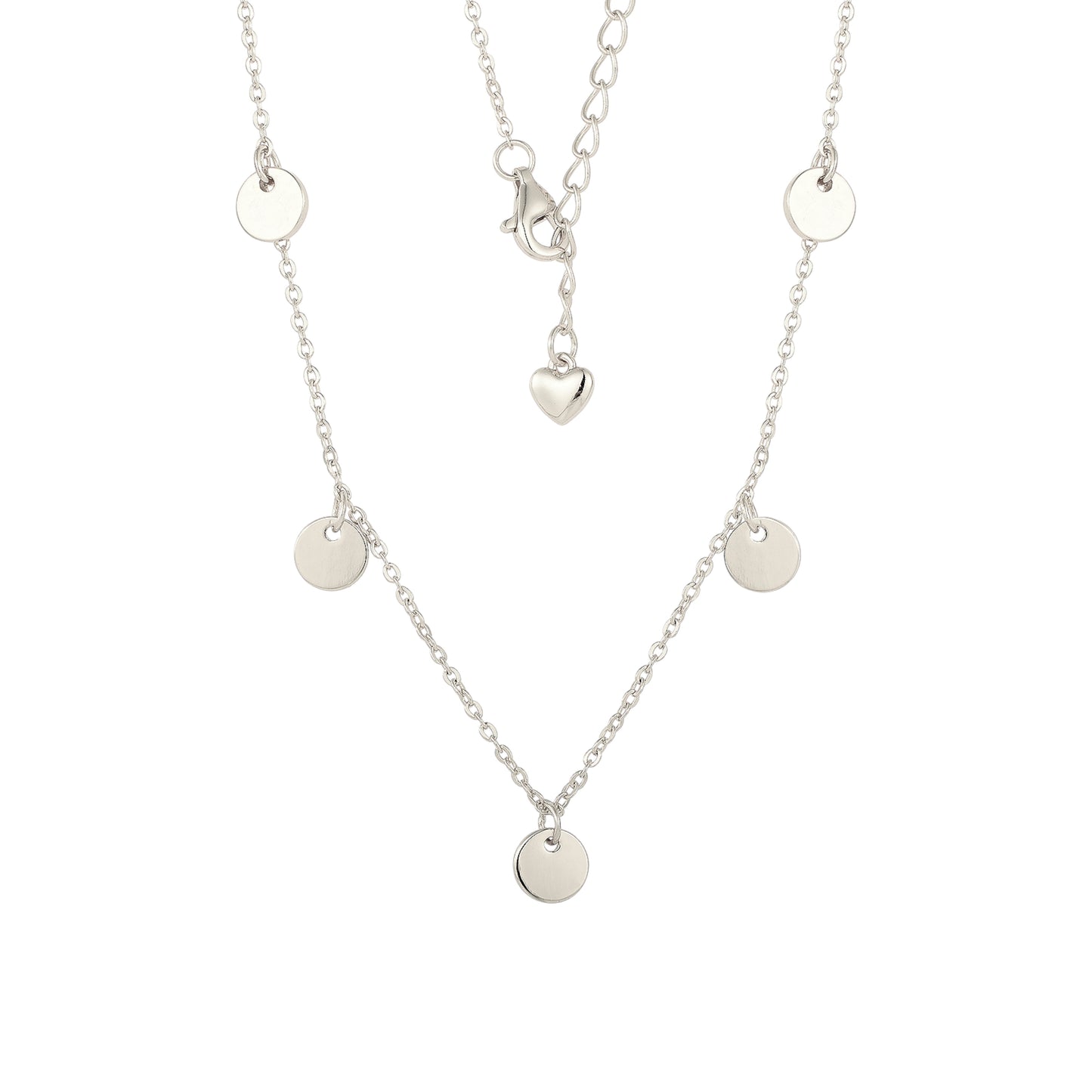 18k Silver Cross Necklace Gold