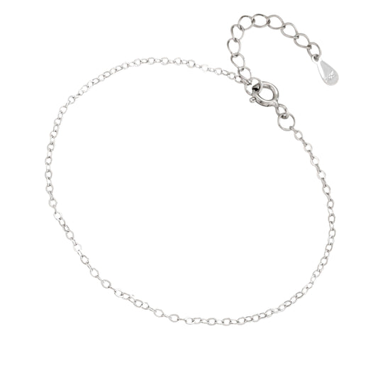 Erbs bracelet adjustable 2mm - 925 silver